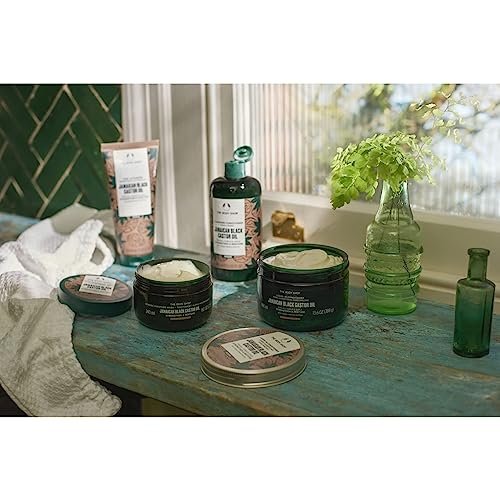 The Body Shop Jamaican Black Castor Oil Curl Activator - Strengthen & Restore for Curls & Coils - Vegan - 6.75 Fl Oz - görsel 12