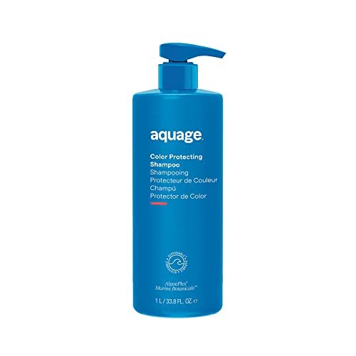 Aquage Color Protecting Shampoo 33.8 Fl Oz - Sulfate-Free Formula for Vibrant Hair Avelisse