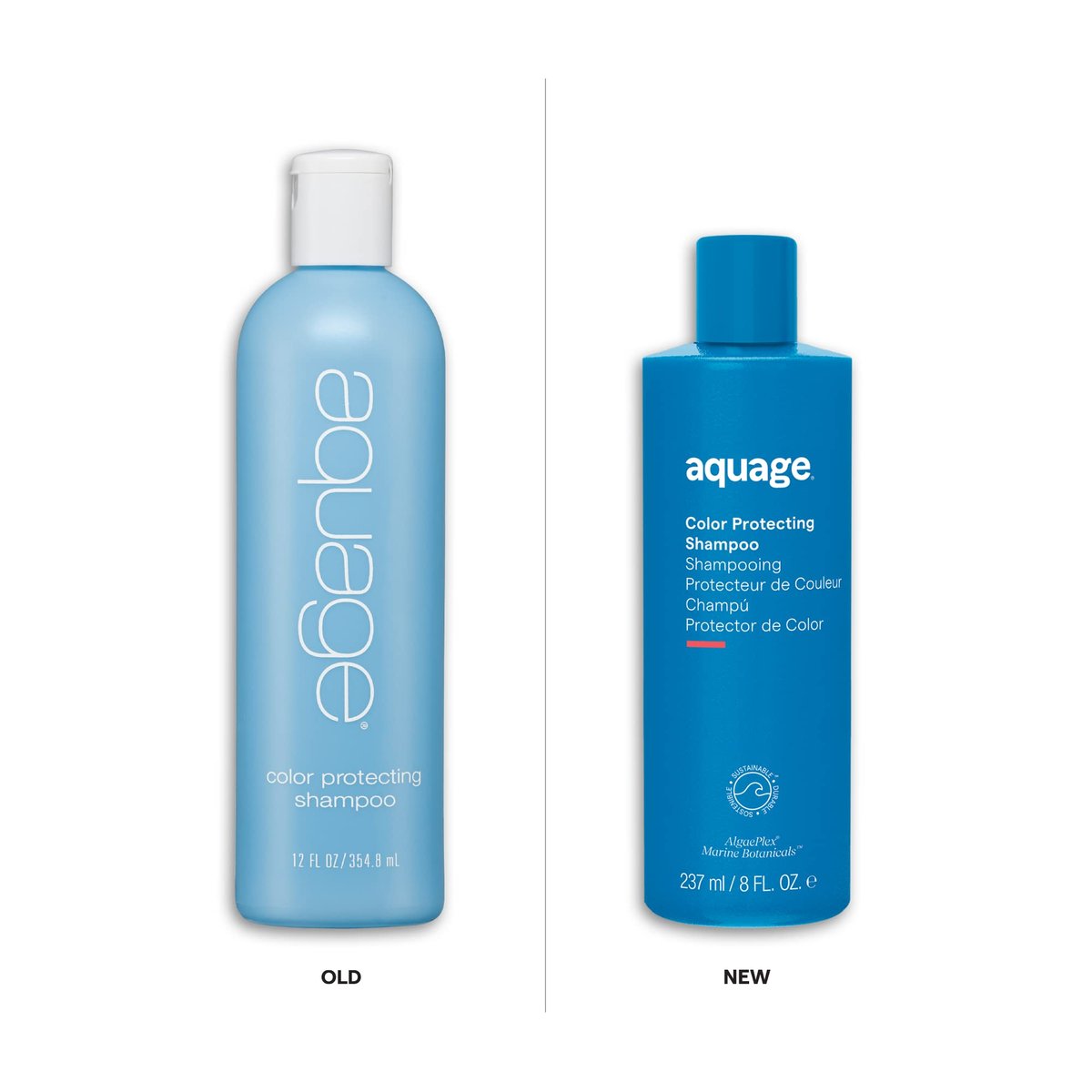 Aquage Color Protecting Shampoo 8 Fl Oz - Gentle Sulfate-Free Formula for Vibrant Color Avelisse