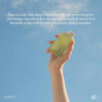 Lime Sunday Refresh Hair Vinegar with Vitamin C - Deep Cleansing Oily Scalp Treatment, Reduces Oil Production, Lime Citrus Scent, Silicone, Sulfate & Paraben Free (200ml / 6.76 fl.Oz)