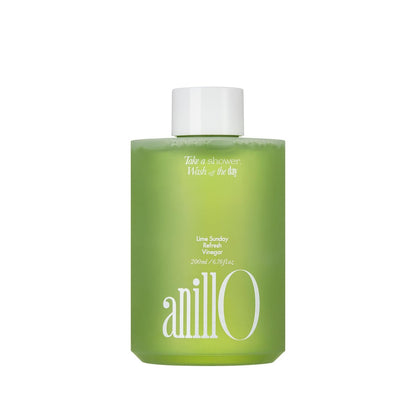 Lime Sunday Refresh Hair Vinegar with Vitamin C - Deep Cleansing Oily Scalp Treatment, Reduces Oil Production, Lime Citrus Scent, Silicone, Sulfate & Paraben Free (200ml / 6.76 fl.Oz)