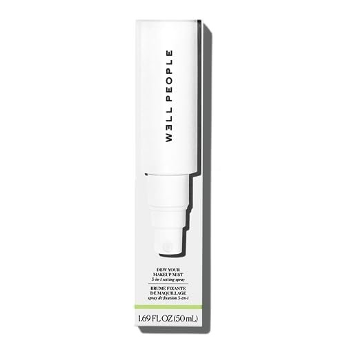 Well People Dew Your Makeup Mist 3-in-1 Setting Spray - Vegan & Cruelty-Free Dewy Finish Face Mist, 1.69 Fl Oz - görsel 7