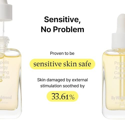 By Wishtrend Propolis Energy Calming Ampoule 30ml – Soothing Ampoule for Sensitive, Troubled Skin with Hyperpigmentation and Hydration Benefits - görsel 5