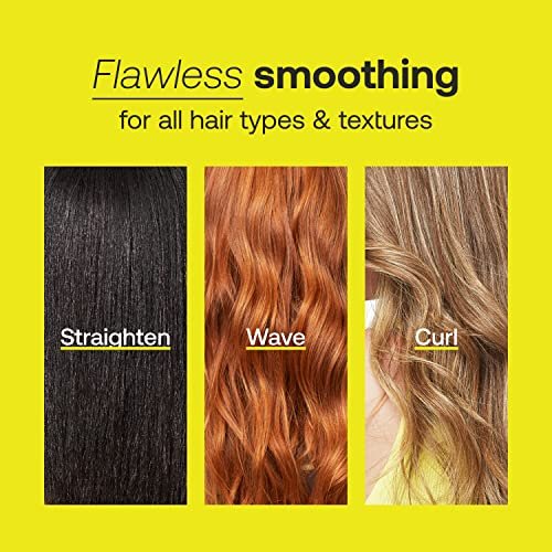 GUSSI HAIRCARE Hair Mane Squeeze 1" Titanium & Ceramic Flat Iron Hair Straightener with Heat Mat - 60 sq. inch Plates for Professional and Home Use - görsel 10