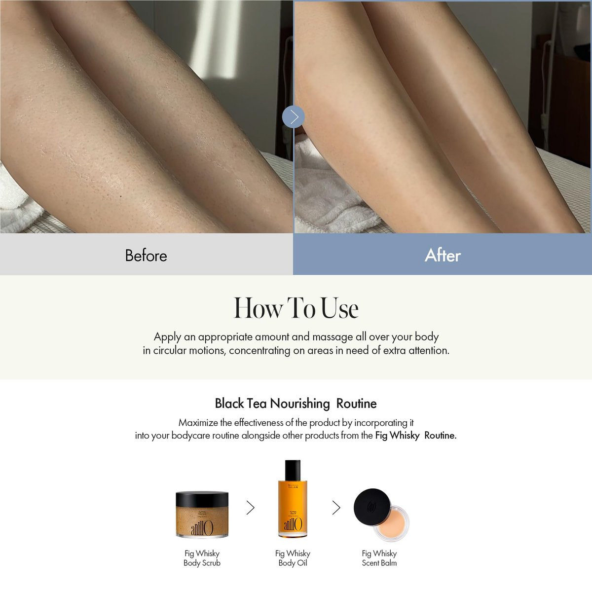 Fig Whisky Hydrating Body Oil – Fast-Absorbing & Non-Greasy Moisturizer with Fig, Argan & Jojoba Oils – Silky Smooth Glow & Deep Nourishment, Woody Scent, 3.38 fl. oz Avelisse