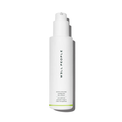 Well People Juice Cleanse Soothing Aloe Face Cleanser | Nourishing Gel-Based Cleanser for All Skin Types | Vegan & Cruelty-Free Avelisse