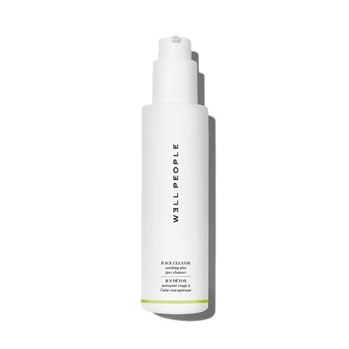 Well People Juice Cleanse Soothing Aloe Face Cleanser | Nourishing Gel-Based Cleanser for All Skin Types | Vegan & Cruelty-Free Avelisse