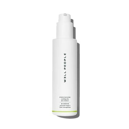 Well People Juice Cleanse Soothing Aloe Face Cleanser | Nourishing Gel-Based Cleanser for All Skin Types | Vegan & Cruelty-Free Avelisse