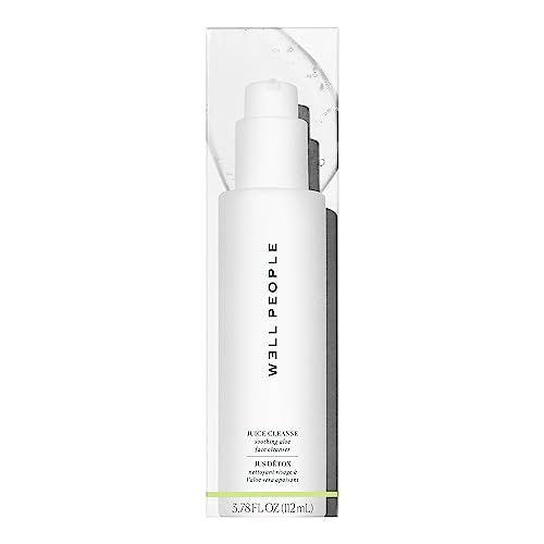 Well People Juice Cleanse Soothing Aloe Face Cleanser | Nourishing Gel-Based Cleanser for All Skin Types | Vegan & Cruelty-Free Avelisse