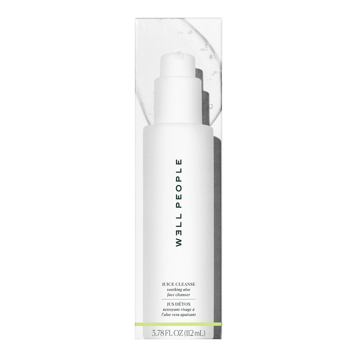 Well People Juice Cleanse Soothing Aloe Face Cleanser | Nourishing Gel-Based Cleanser for All Skin Types | Vegan & Cruelty-Free Avelisse