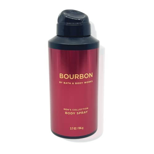 Bath & Body Works Bourbon Body Spray for Men - 3.7 oz (Pack of 3) - Long-Lasting Men's Fragrance Avelisse
