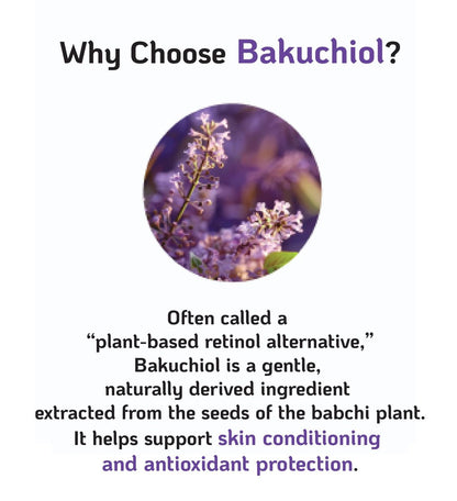 Korean Bakuchiol Concentrate 10000ppm - Retinol Alternative Serum, Vegan, Non-GMO, Cold Pressed, 30ml Avelisse