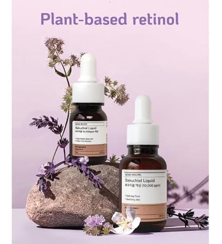 Korean Bakuchiol Concentrate 10000ppm - Retinol Alternative Serum, Vegan, Non-GMO, Cold Pressed, 30ml Avelisse
