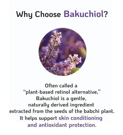 Korean Bakuchiol Concentrate 10000ppm - Retinol Alternative Serum, Vegan, Non-GMO, Cold Pressed, 30ml Avelisse