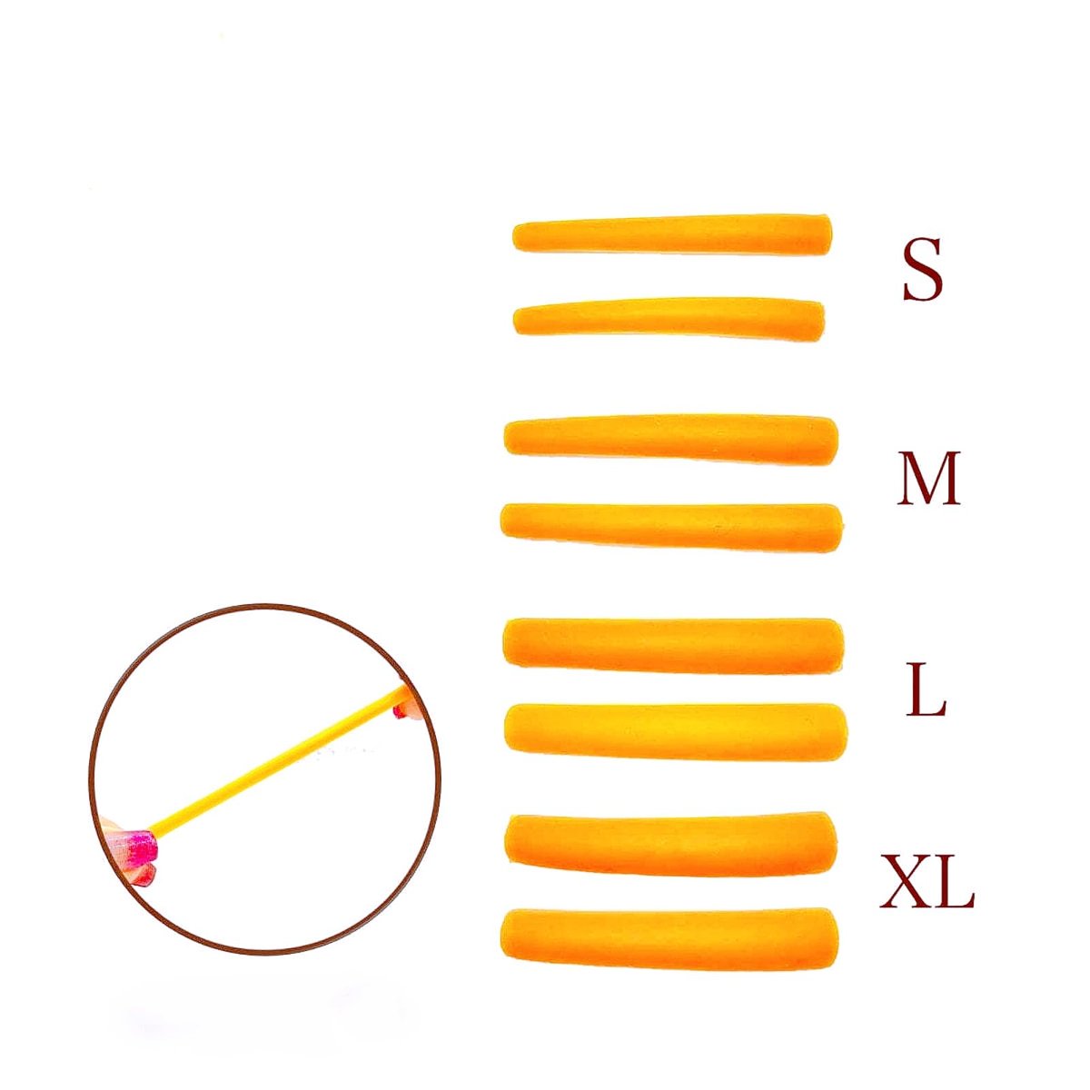 U Curl Lash Lift Rods – Soft Silicone Perm Rods for Natural Lash Lifts (4 Sizes) - görsel 5