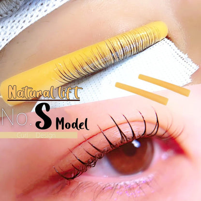 U Curl Lash Lift Rods – Soft Silicone Perm Rods for Natural Lash Lifts (4 Sizes)