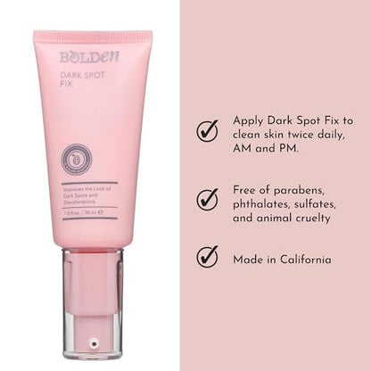 Bolden Dark Spot Corrector for Face with Tranexamic Acid, Niacinamide and Alpha Arbutin | Hyperpigmentation Correcting Serum | 1.0 fl oz Avelisse