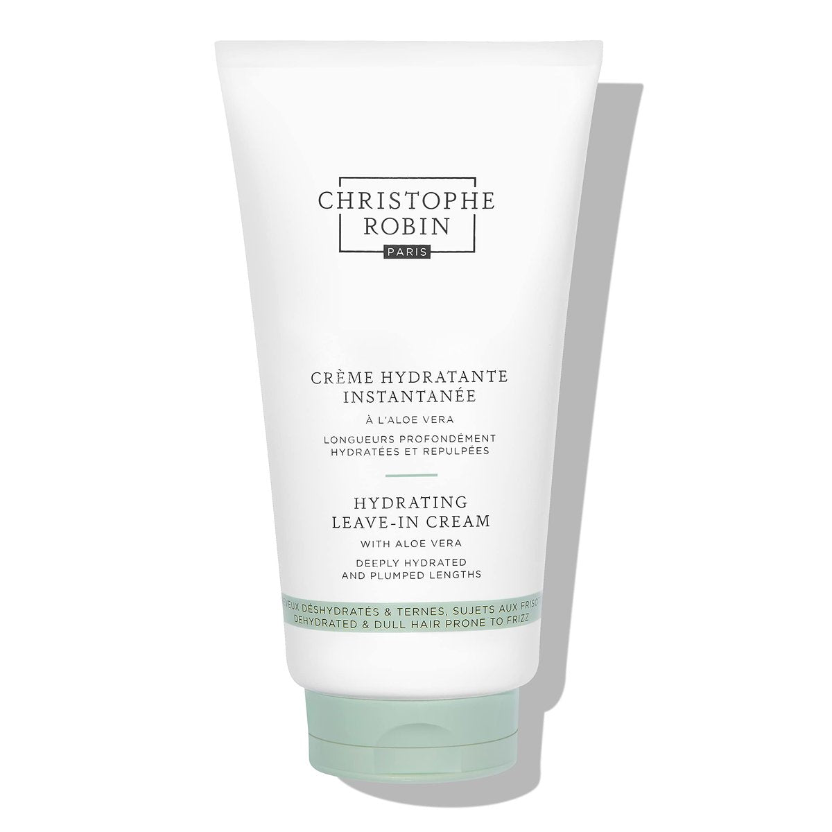 Christophe Robin Hydrating Leave-In Cream with Aloe Vera – Nourishing, Softening, Heat Protection for Dry Hair (5 fl. oz) - görsel 1