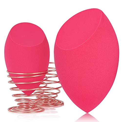 Extra Large 11cm Makeup Sponge Set – 2 Silicone Blenders with Holder for Face & Body - görsel 14