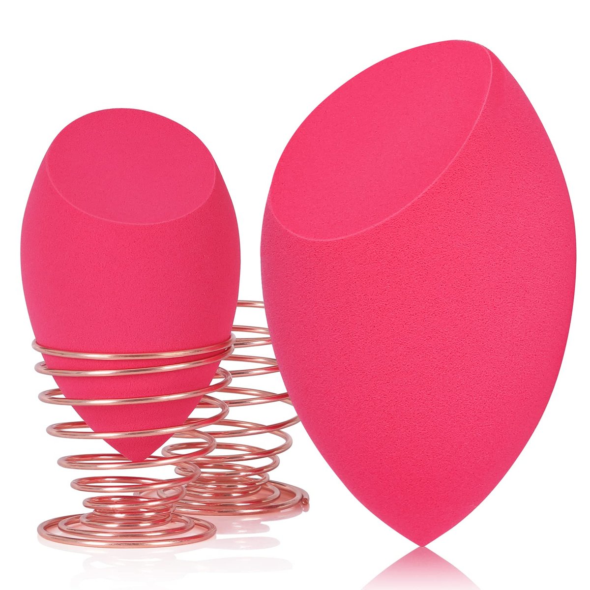 Extra Large 11cm Makeup Sponge Set – 2 Silicone Blenders with Holder for Face & Body - görsel 13