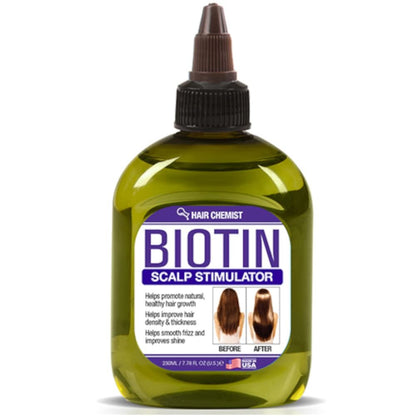 Hair Chemist Biotin Scalp Stimulator 7.1 oz – Scalp Treatment for Hair Growth, Biotin Oil Treatment