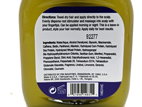 Hair Chemist Biotin Scalp Stimulator 7.1 oz – Scalp Treatment for Hair Growth, Biotin Oil Treatment - görsel 14