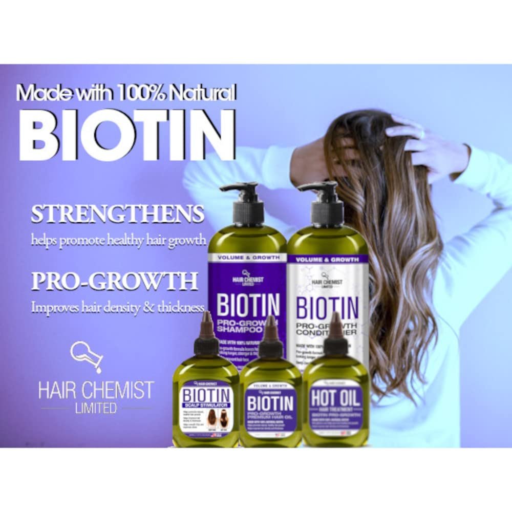 Hair Chemist Biotin Scalp Stimulator 7.1 oz – Scalp Treatment for Hair Growth, Biotin Oil Treatment - görsel 15