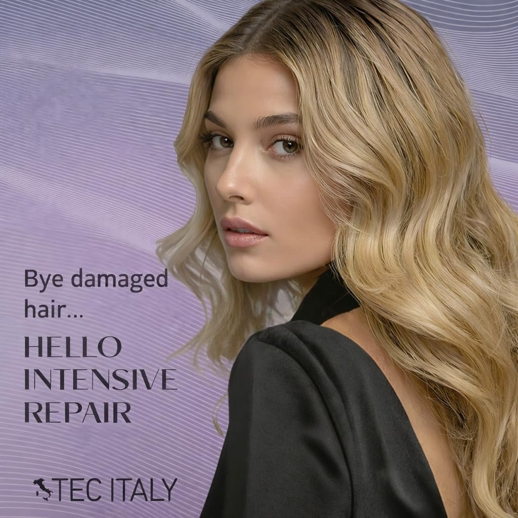 Tec Italy Due Faccetta Massimo Leave-In Treatment for Overprocessed Hair – UV Protection, Frizz Control & Deep Hydration, 10.14 fl oz Avelisse