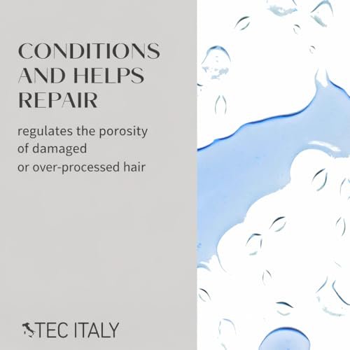 Tec Italy Due Faccetta Massimo Leave-In Treatment for Overprocessed Hair – UV Protection, Frizz Control & Deep Hydration, 10.14 fl oz Avelisse