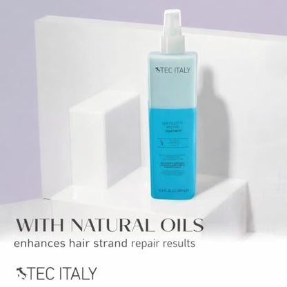 Tec Italy Due Faccetta Massimo Leave-In Treatment for Overprocessed Hair – UV Protection, Frizz Control & Deep Hydration, 10.14 fl oz Avelisse