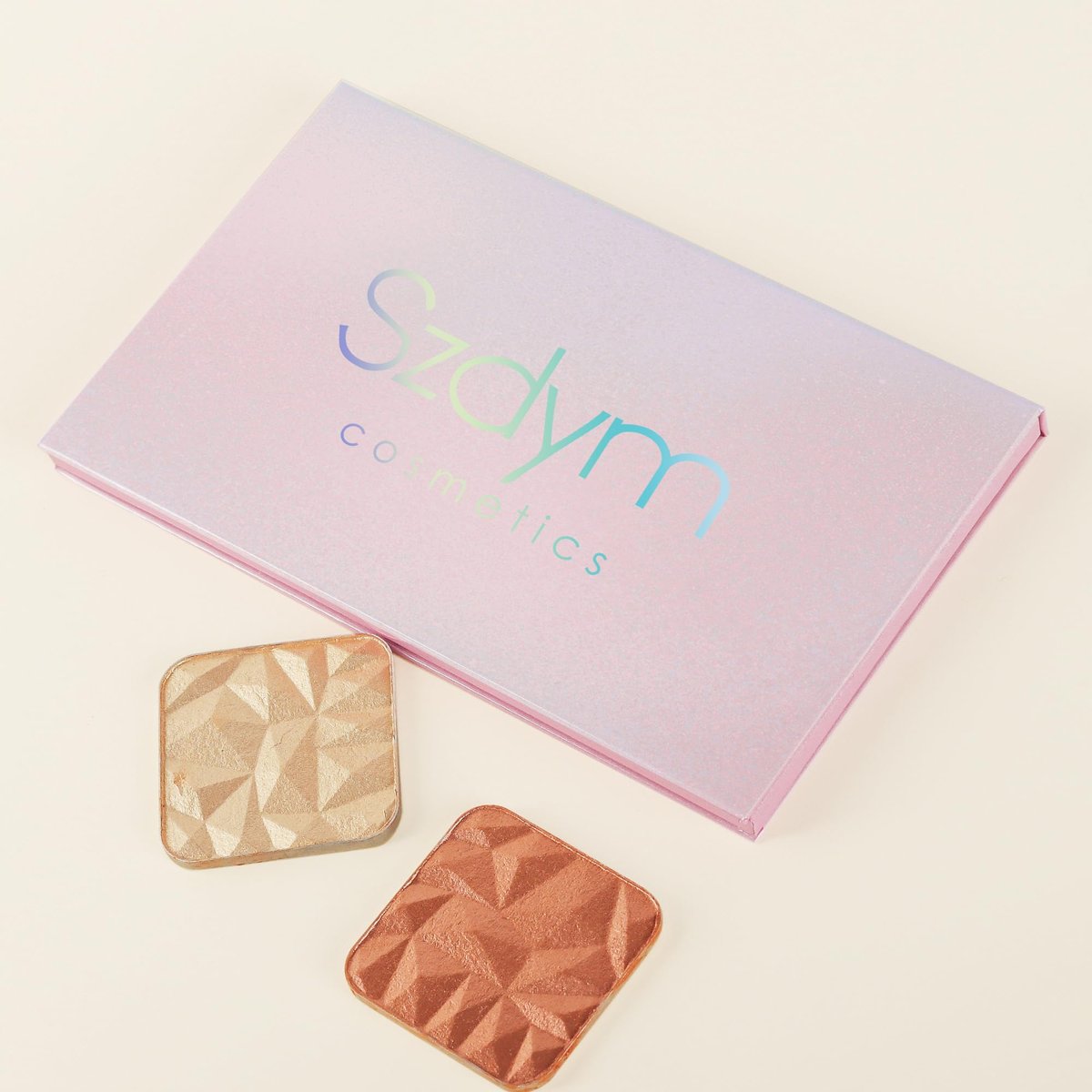 SZDYM Pink Empty Magnetic Palette with Mirror – Customizable Cute Makeup Palette for Eyeshadows, Blush, Lipstick, and Highlighters - görsel 7
