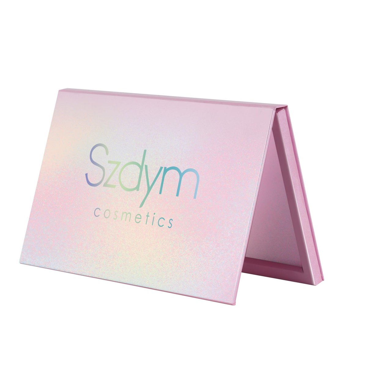 SZDYM Pink Empty Magnetic Palette with Mirror – Customizable Cute Makeup Palette for Eyeshadows, Blush, Lipstick, and Highlighters - görsel 1