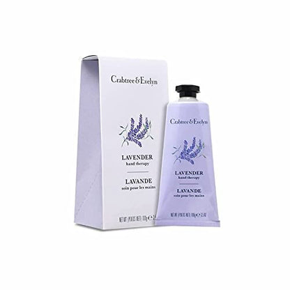 Crabtree & Evelyn Hand Therapy Lavender 3.5 oz - Nourishing Hand Cream Avelisse
