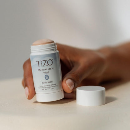 TiZO Mineral Stick Tinted SPF 45 - Broad Spectrum Sunscreen, Water Resistant 80 Min, Clear Sheer Finish, 1 oz Avelisse