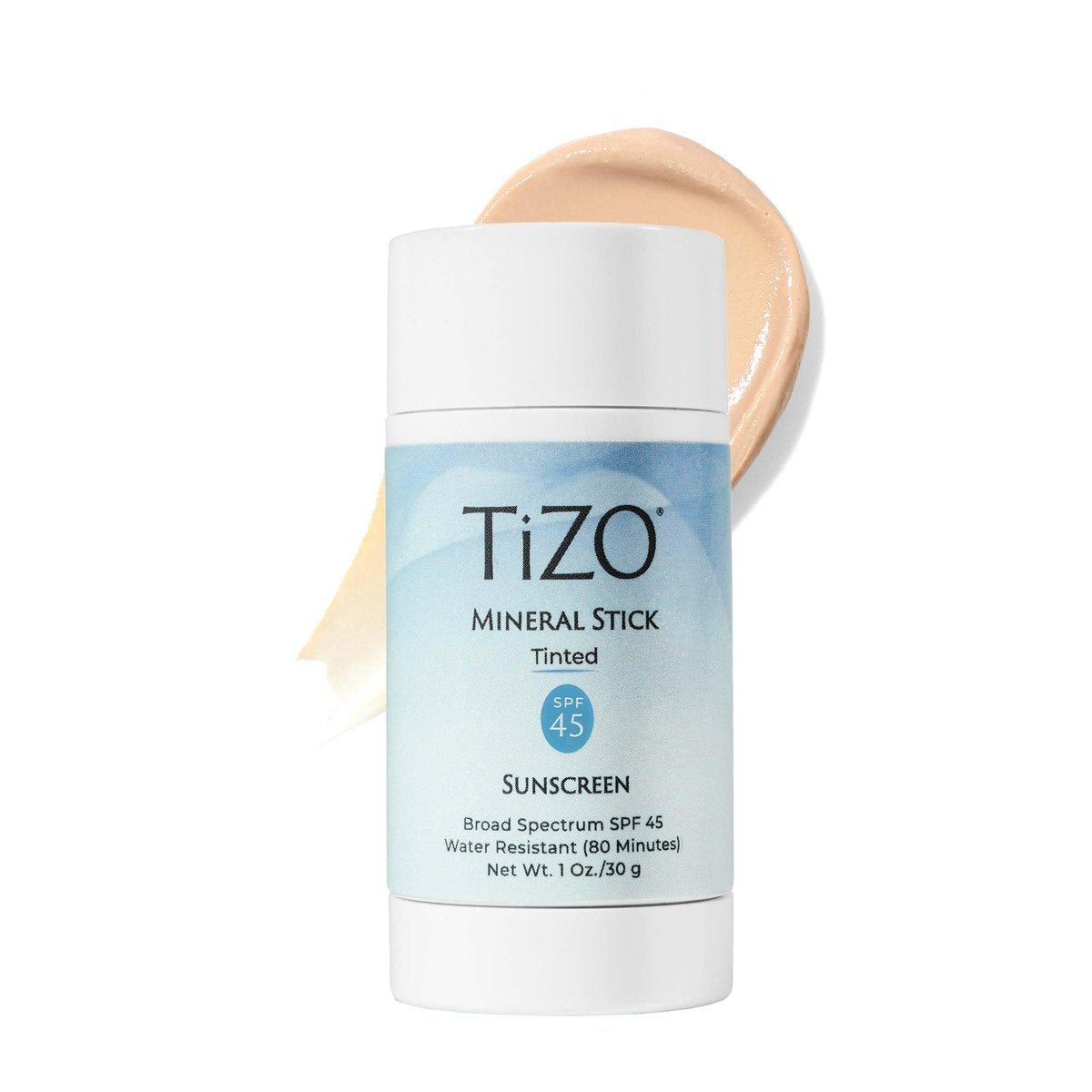 TiZO Mineral Stick Tinted SPF 45 - Broad Spectrum Sunscreen, Water Resistant 80 Min, Clear Sheer Finish, 1 oz Avelisse