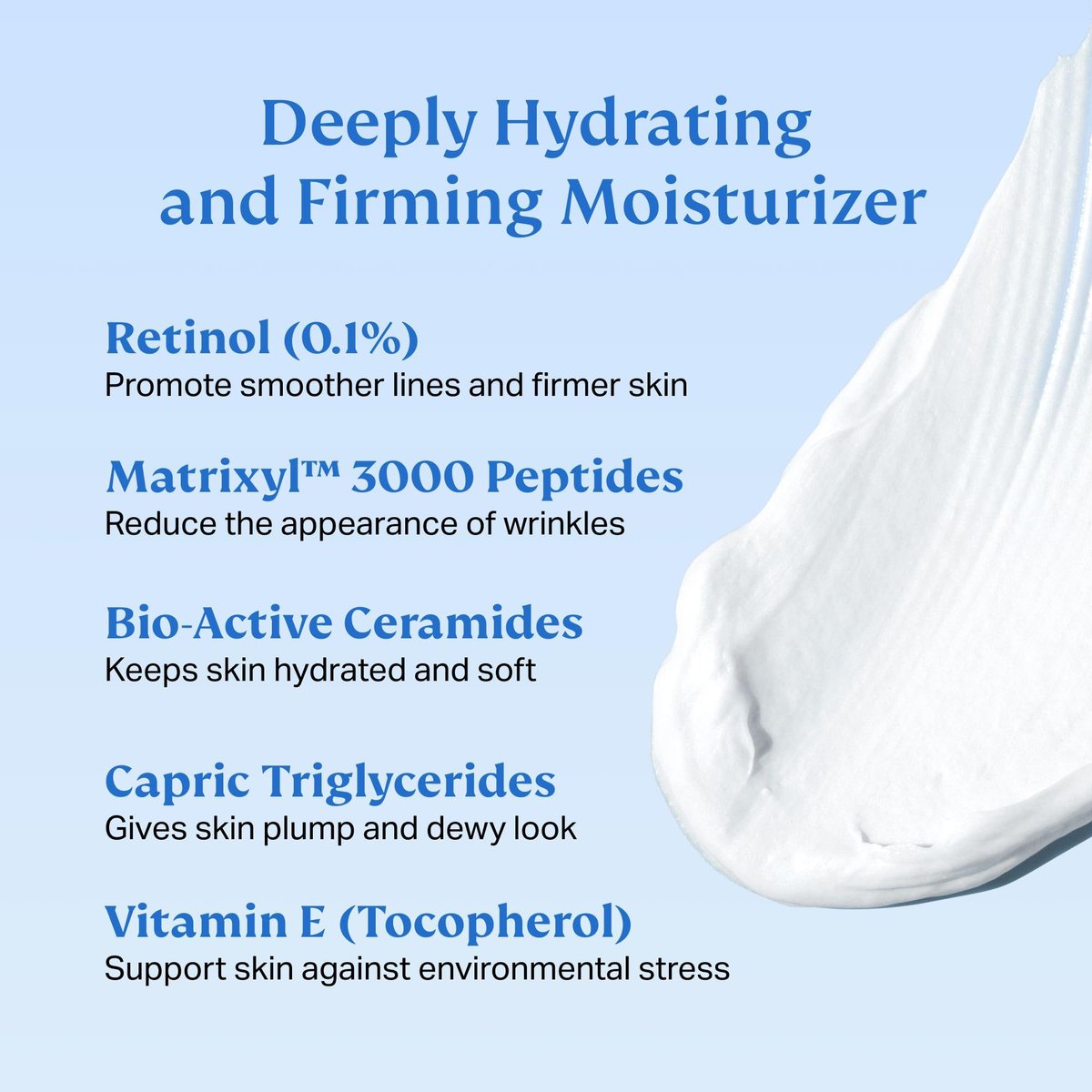 HYDRONOVA Anti-Aging Moisturizer Face Cream & Neck Cream - Firming Retinol Formula for Women - PM Moisturizer for Face, Neck & Décolleté Avelisse