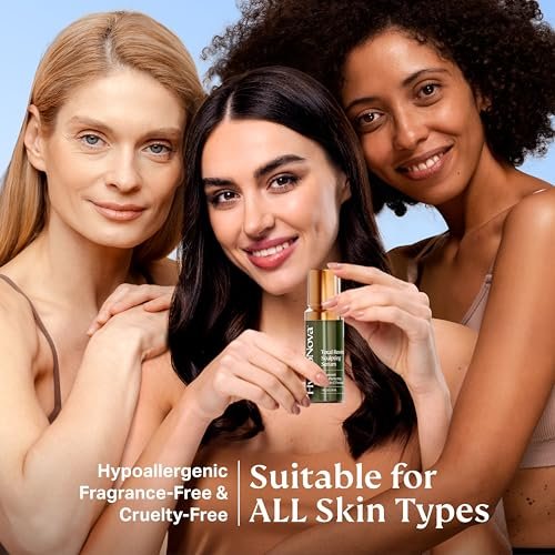 HYDRONOVA Total Rewind Sculpting Serum 1 fl oz – Line-Smoothing Dark Spot Corrector with Vitamin C, Niacinamide, Kojic Acid & Peptides for Radiant Glow Avelisse