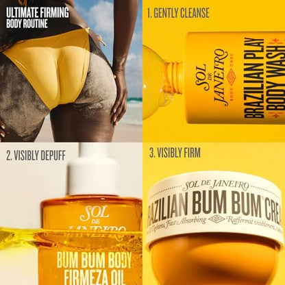 Sol de Janeiro Bum Bum Firmeza Body Oil - Stretch Mark Oil, 3.38 Fl Oz Avelisse