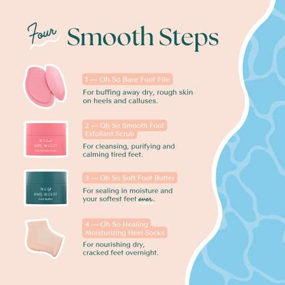 Bare August Moisturizing Socks – Overnight Gel Socks for Dry, Cracked Heels – Reusable Spa Socks for Women & Men – 2 Pairs, Pinky Peach, One Size Avelisse