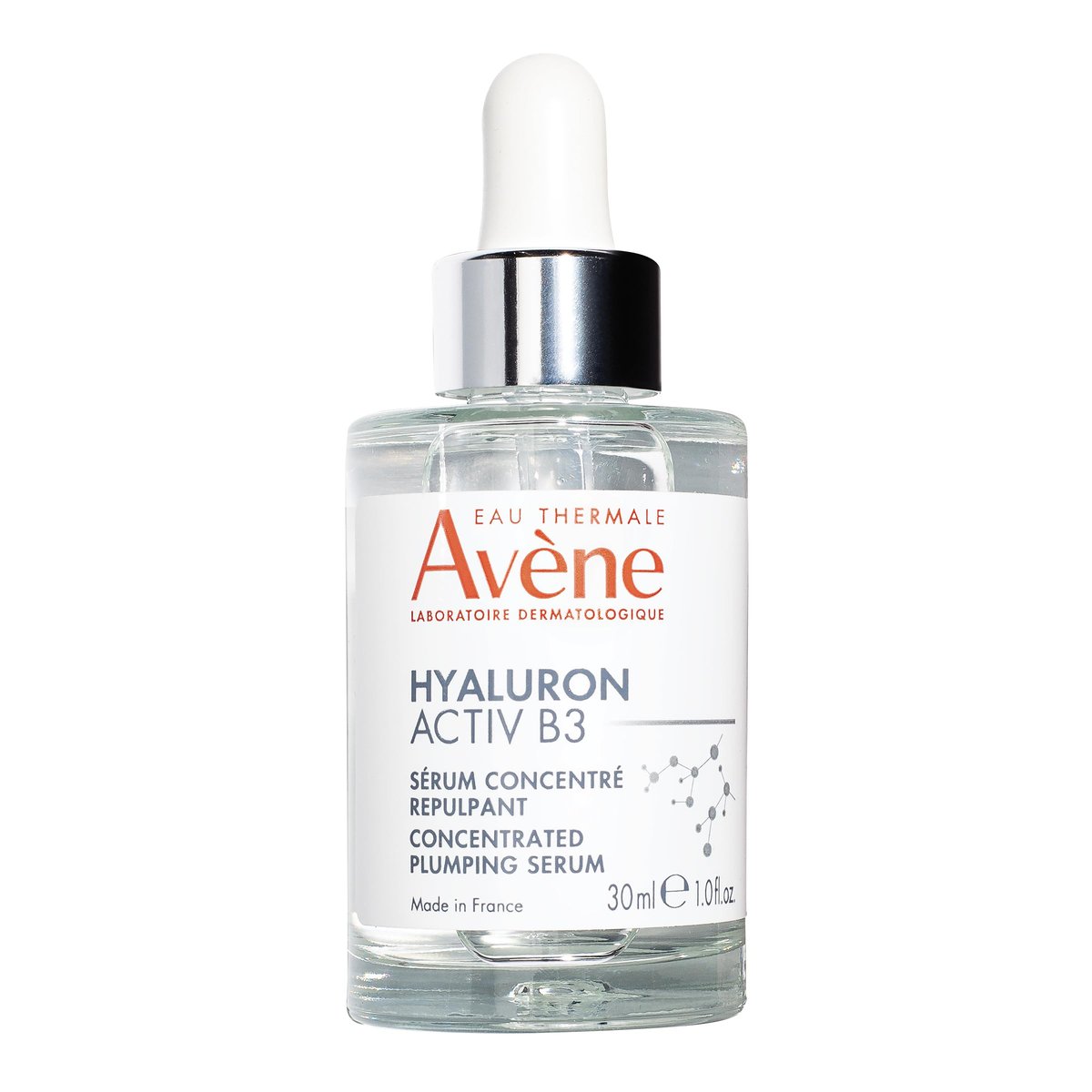 Avène Hyaluron ACTIV B3 Concentrated Plumping Serum with Niacinamide and Hyaluronic Acid, 1 oz Avelisse