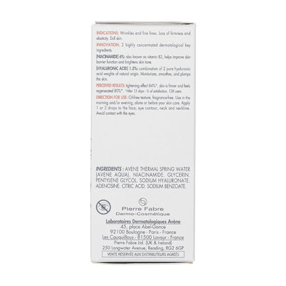 Avène Hyaluron ACTIV B3 Concentrated Plumping Serum with Niacinamide and Hyaluronic Acid, 1 oz Avelisse