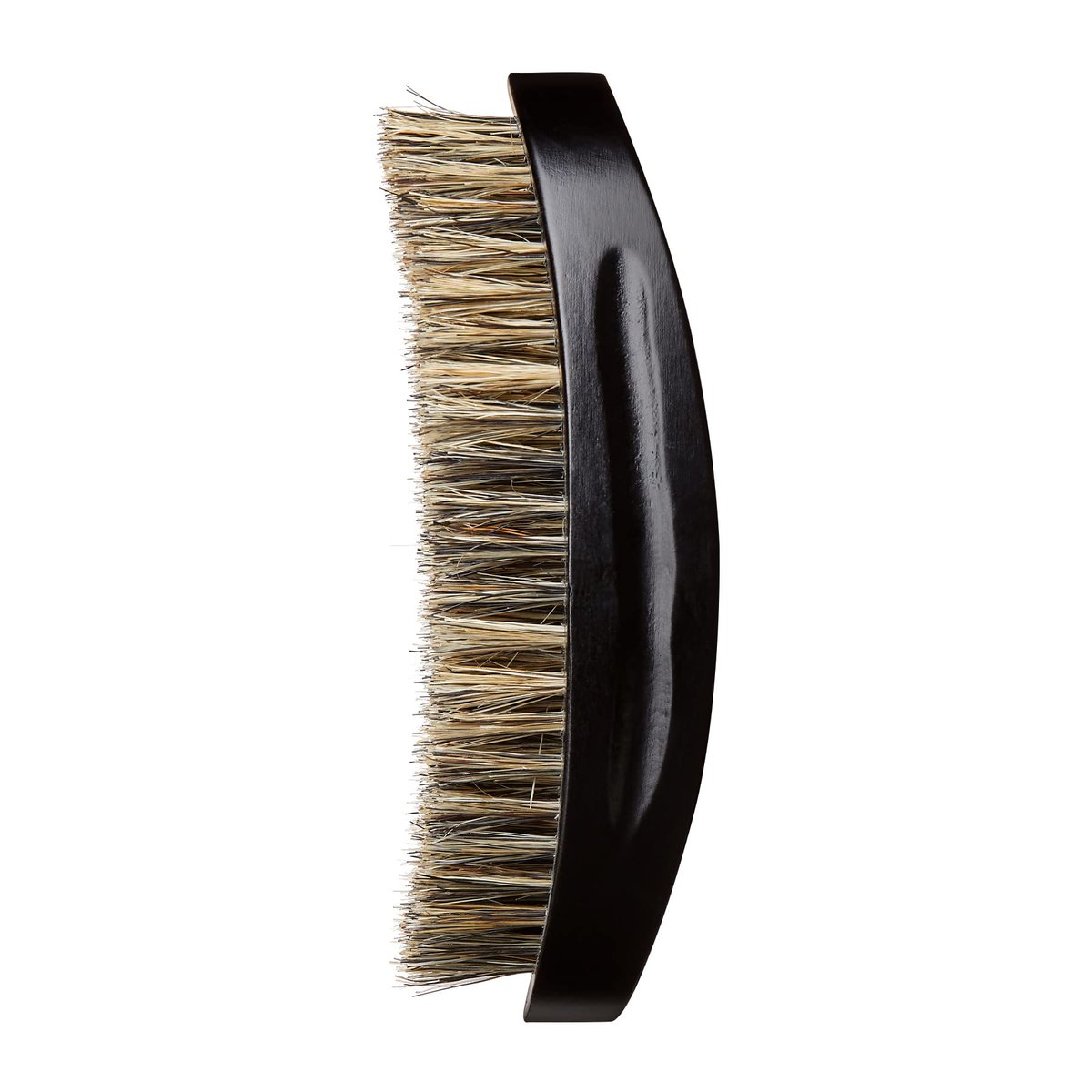 KISS COLORS & CARE 360° Power Wave Palm Brush - Medium Soft, Curved Handle, High-Density Boar Bristles for Deep Waves, Shed-Free Grip - görsel 13
