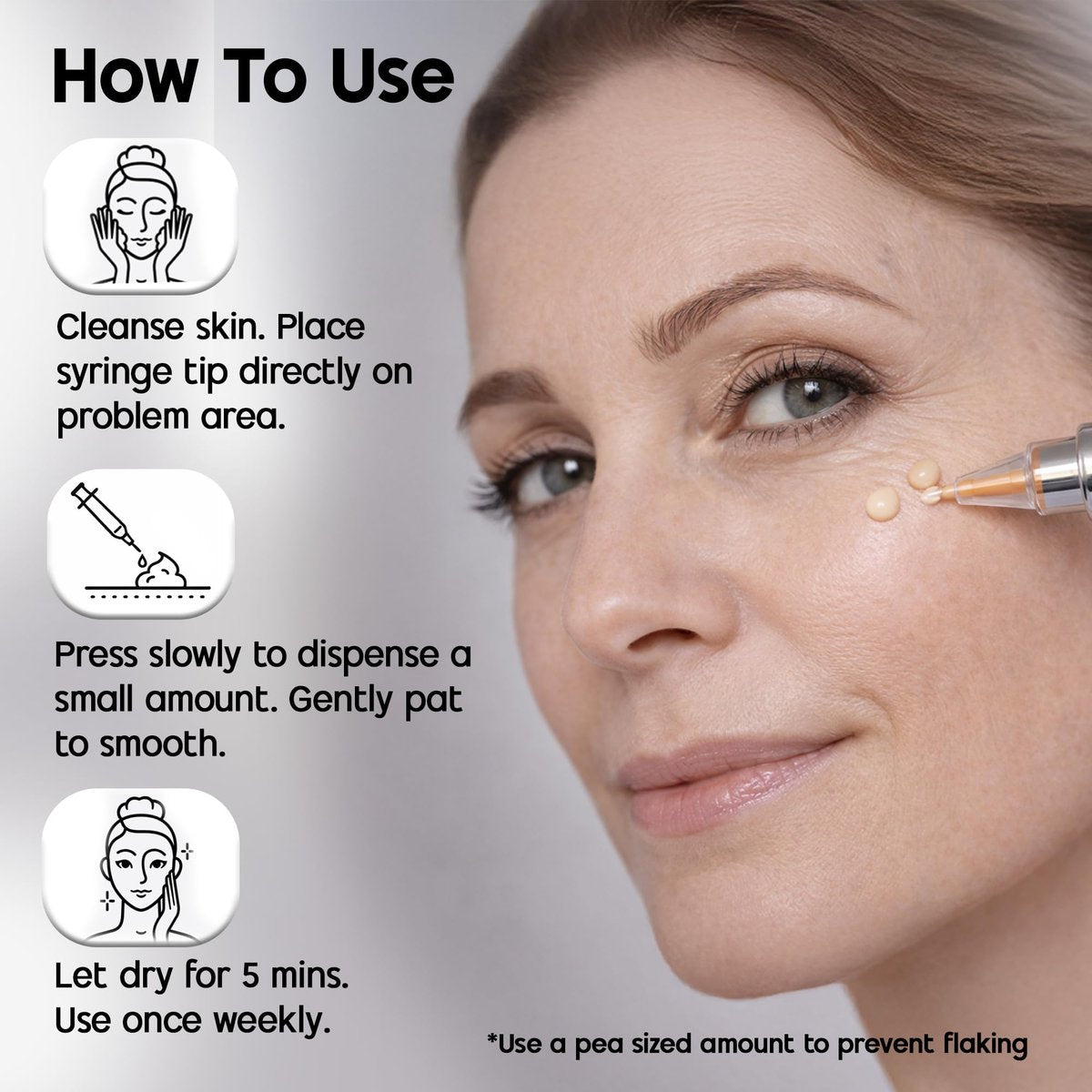 Celestolite Estrella Anti-Wrinkle Syringe - Advanced Skin Smoothing Device Avelisse