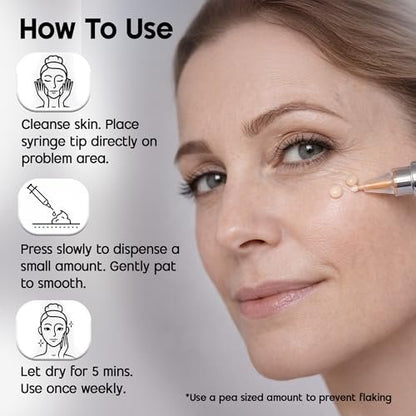 Celestolite Estrella Anti-Wrinkle Syringe - Advanced Skin Smoothing Device Avelisse