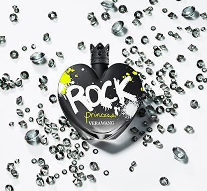 Vera Wang Rock Princess Eau de Toilette 3.4 fl oz - Floral Fruity Fragrance with Peach, Jasmine & Vanilla