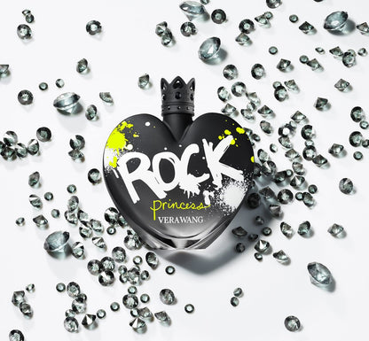 Vera Wang Rock Princess Eau de Toilette 3.4 fl oz - Floral Fruity Fragrance with Peach, Jasmine & Vanilla