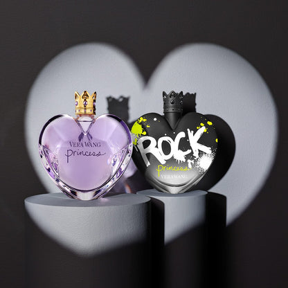 Vera Wang Rock Princess Eau de Toilette 3.4 fl oz - Floral Fruity Fragrance with Peach, Jasmine & Vanilla
