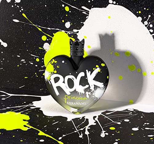 Vera Wang Rock Princess Eau de Toilette 3.4 fl oz - Floral Fruity Fragrance with Peach, Jasmine & Vanilla - görsel 6