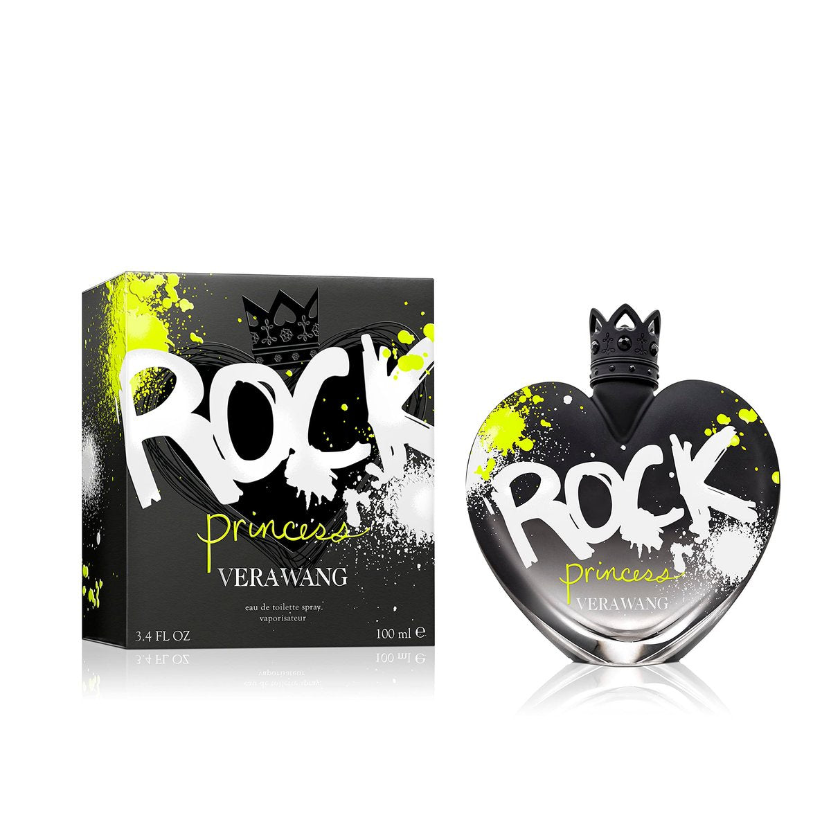 Vera Wang Rock Princess Eau de Toilette 3.4 fl oz - Floral Fruity Fragrance with Peach, Jasmine & Vanilla - görsel 3