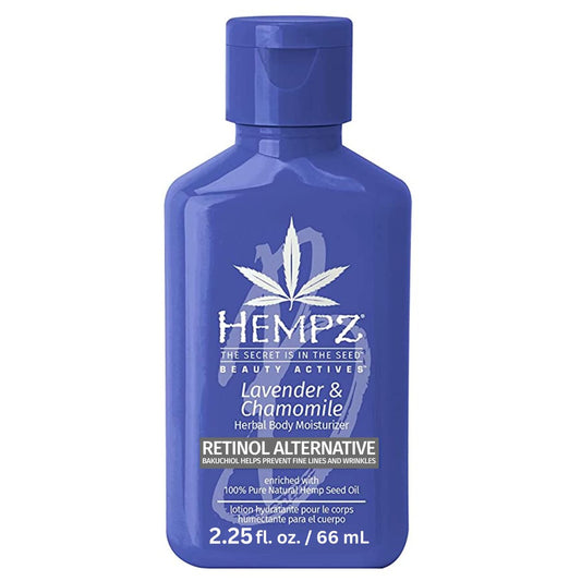 Hempz Lavender & Chamomile Limited Edition Mini Daily Moisturizing Cream - Travel Size 2.25 Fl Oz
